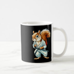 Judo Squirrel MMA Taekwondo Martial Arts Jiu-Jitsu Coffee Mug