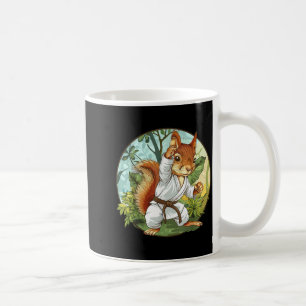 Judo Squirrel Nature Martial Arts Kickboxing Coffee Mug