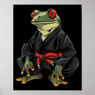 Judo Taekwondo Martial Arts Kickboxing Jiu-Jitsu Poster