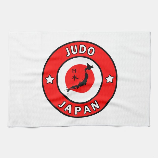 Judo Tea Towel (Horizontal)