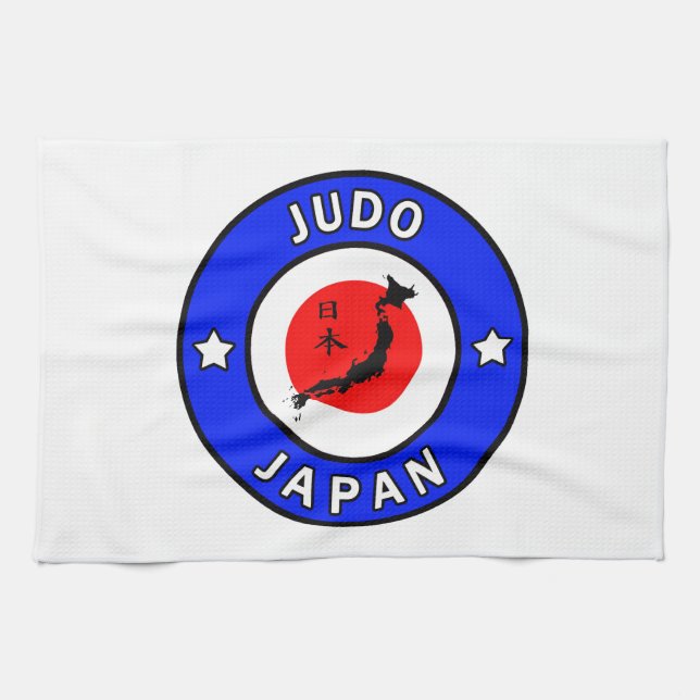 Judo Tea Towel (Horizontal)