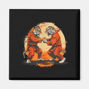 Judo Tiger Kickboxing Taekwondo Judo Jiu-Jitsu Magnet