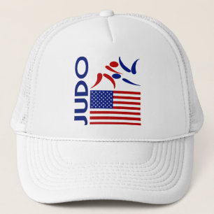 Judo United States Trucker Hat