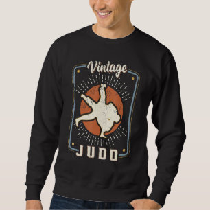 Judo Vintage Retro Classic Sport Love 1 Sweatshirt