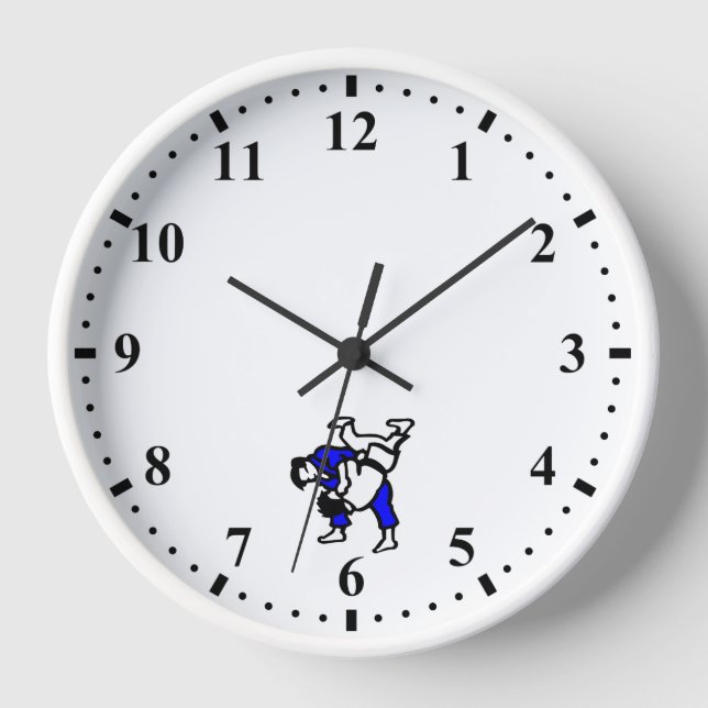 Judo Wall Clock (Front)