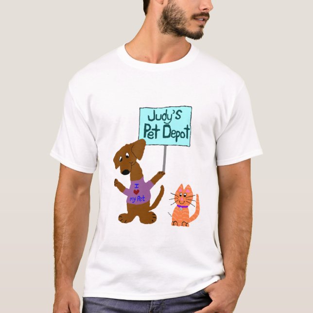 Judy's Pet Depot T-Shirt (Front)