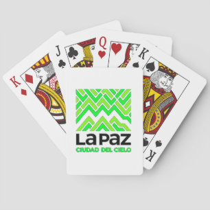 Juego de cartas La Paz ciudad del cielo Playing Cards