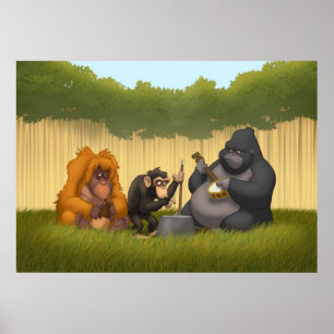Jug Band of the Apes Poster