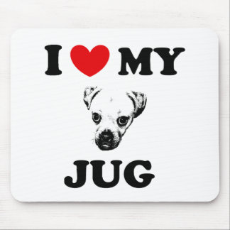 jug dog mouse pad