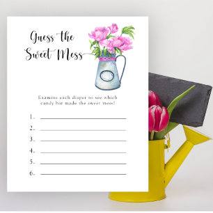 Jug of flowers - Guess the Sweet Mess game