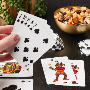 Juggler Playing Cards
