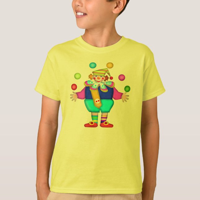 Juggling Clown T-shirts (Front)