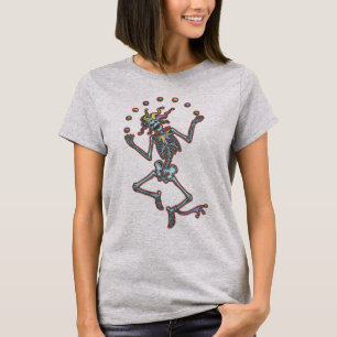 Juggling Jester Skeleton II T-Shirt