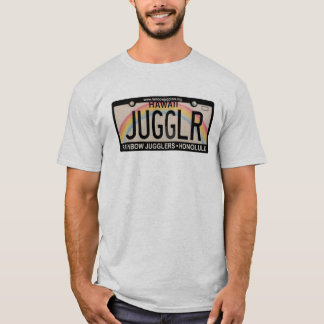 JUGGLR License Plate T-Shirt