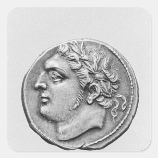 Jugurtha  King of Numidia Square Sticker (Front)