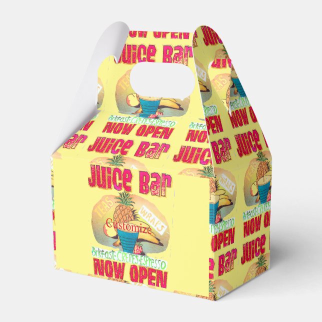 Juice Bar Sign Thunder_Cove Favour Box (Front Side)