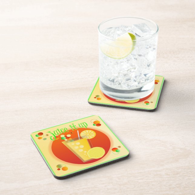 Juice it Up Cocktail Coaster (Right Side)