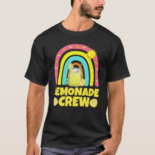 Juice Lemonade Crew Rainbow For Toddlers Kids Men  T-Shirt
