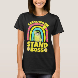 Juice Lemonade Stand Boss For Boys Girls Kids Men T-Shirt