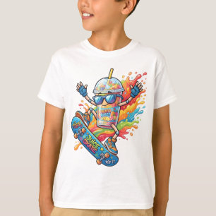 Juice Skate Rider Cool Summer Streetwear Design T-Shirt