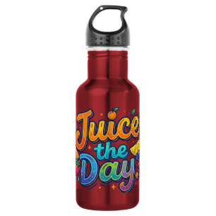 Juice the Day – Fun Citrus Motivation 532 Ml Water Bottle