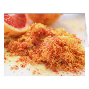 Juicy Citrus Blood Oranges and Zest
