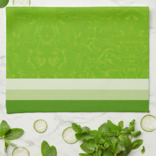 Juicy Citrus Lime Fruit Slice Colours Tea Towel