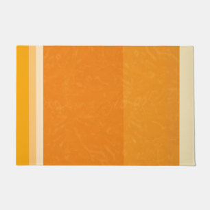 Juicy Citrus Orange Fruit Slice Colours Doormat