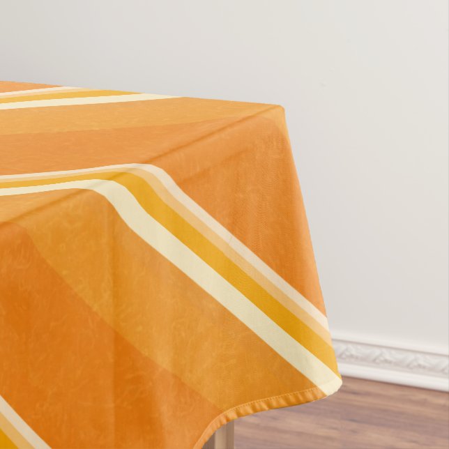 Juicy Citrus Orange Fruit Slice Colours Tablecloth (In Situ)