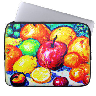 Juicy Delights Fruits. Buy Now Laptop Sleeve