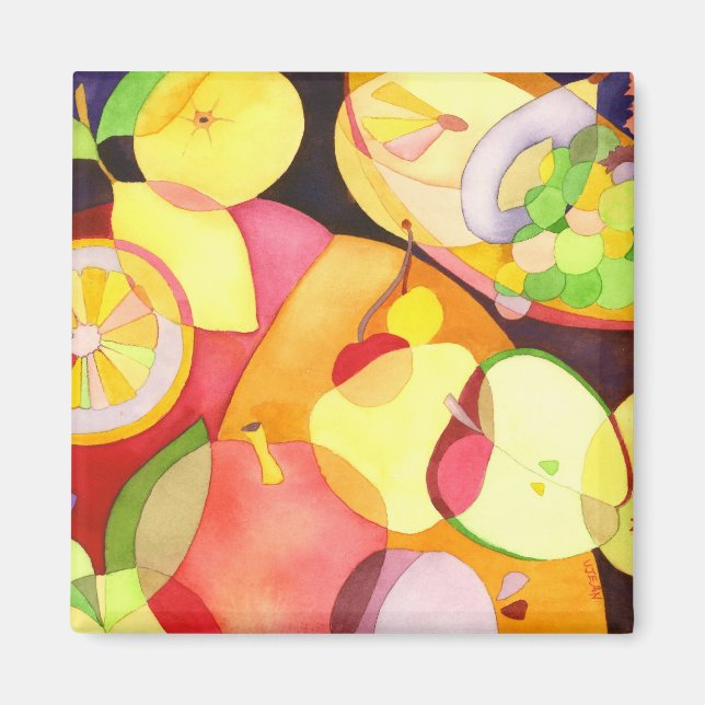 Juicy Fruits Magnet (Front)