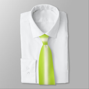 Juicy Lemon Lime And Orange Citrus Fruit Stripes Tie