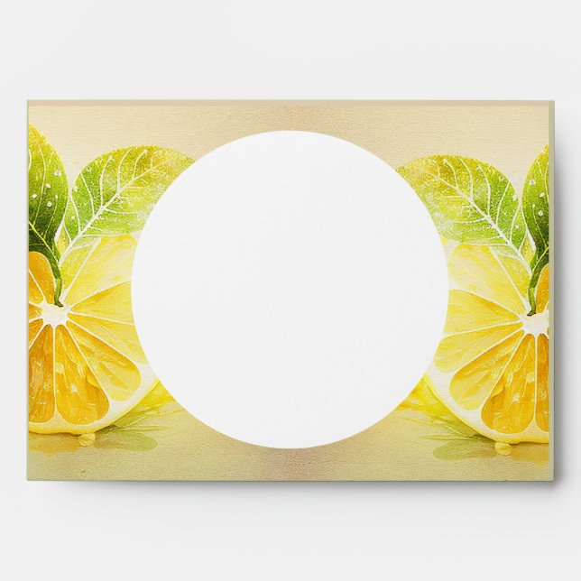 Juicy Lemon Party Envelope (Front)