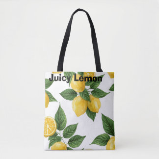 Juicy Lemon Tote Bag