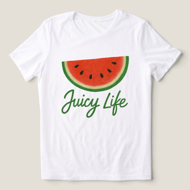 Juicy Life Tri-Blend Shirt (Design Front)