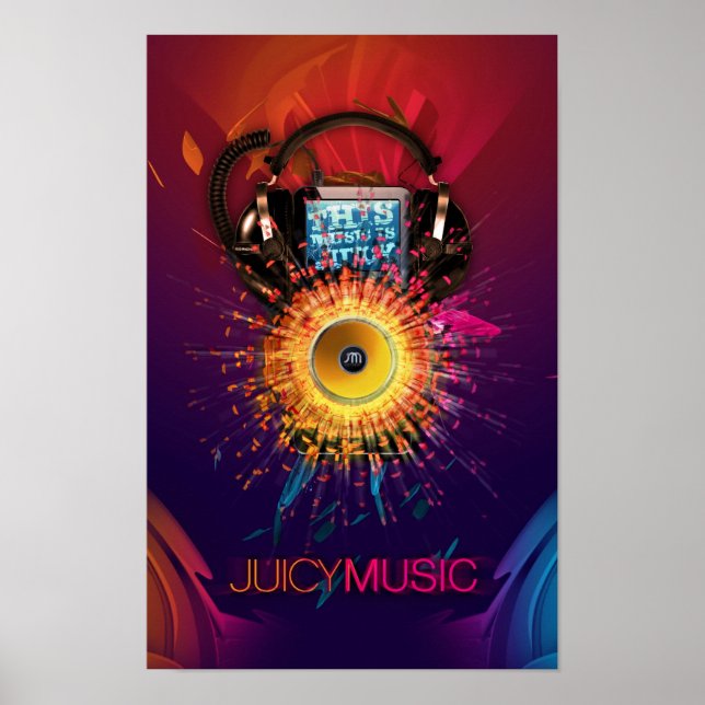 Juicy Music Poster 2010 (Front)