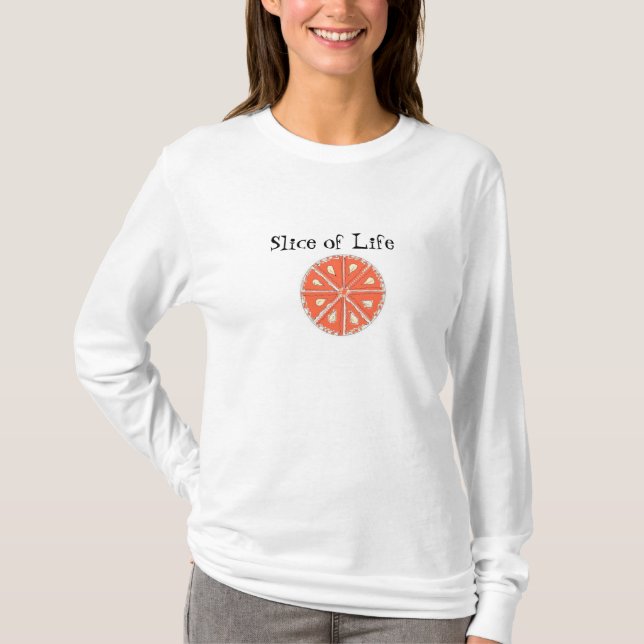 Juicy Orange Slice T-Shirt (Front)