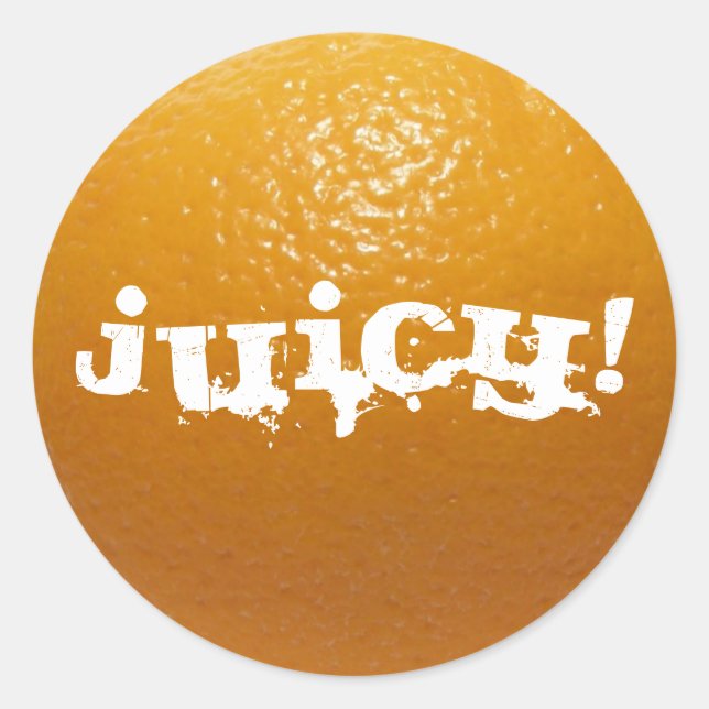 Juicy Oranges - stickers (Front)