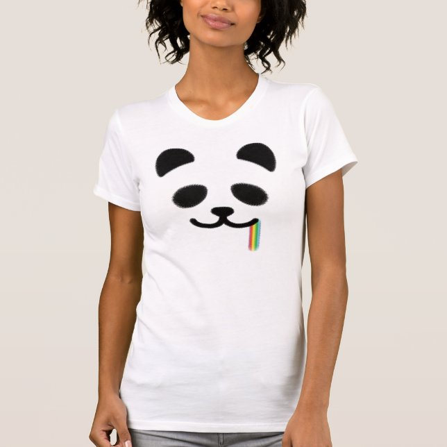 Juicy Panda Rainbow2 T-Shirt (Front)