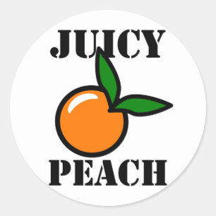 Juicy Peach Sticker