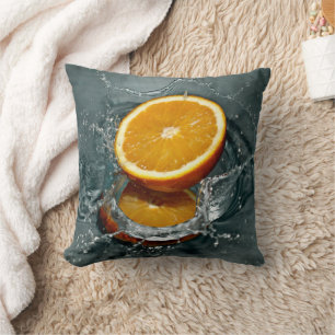 Juicy positive orange for vitamin mood   cushion