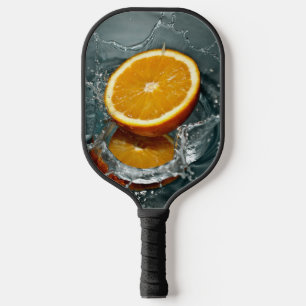 Juicy positive orange for vitamin mood pickleball paddle