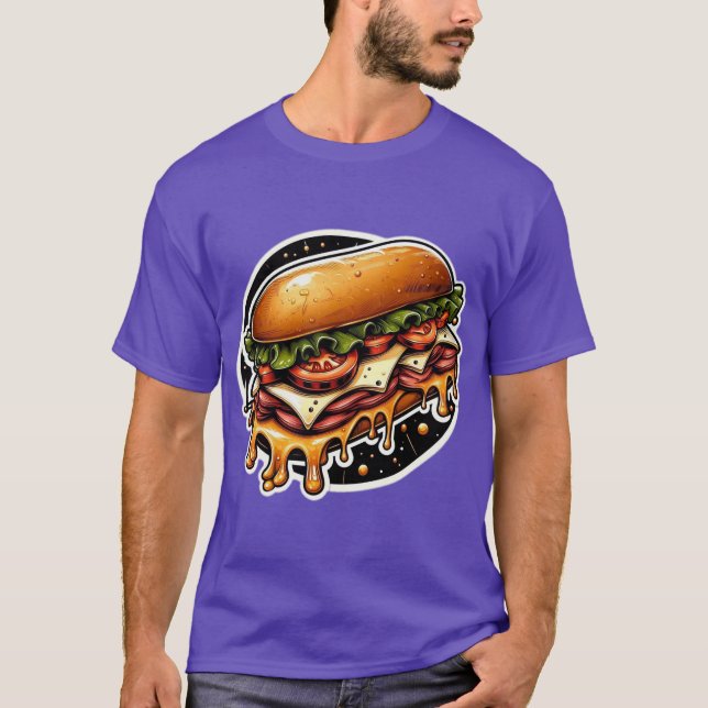 JUICY ROAST BEEF SANDWICH 7 T-Shirt (Front)