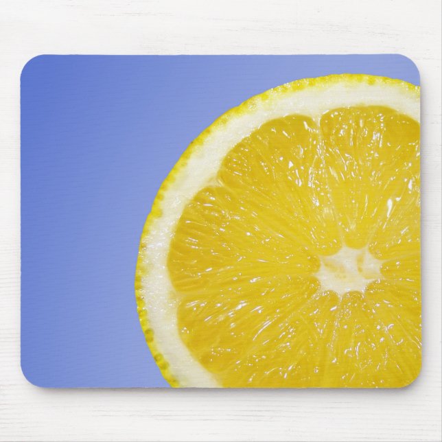 Juicy Slice of Lemon Mouse Pad (Front)