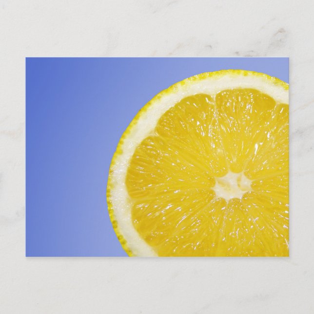 Juicy Slice of Lemon Postcard (Front)