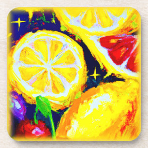 Juicy Stars and Fruity Skies. Buy Now Coaster