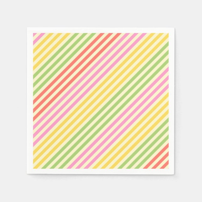 JUICY STRIPE Party Napkins (Front)