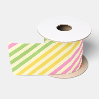 JUICY STRIPE Wrapping Paper Satin Ribbon