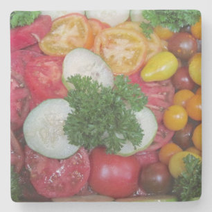 Juicy Tomato Stone Coaster