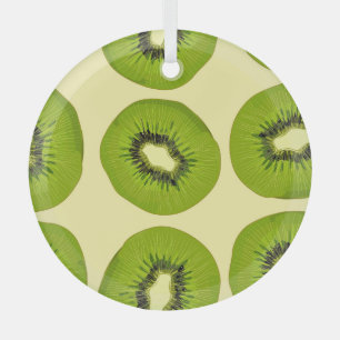 Juicy Tropical Fruits: Vibrant Summer Glass Tree Decoration